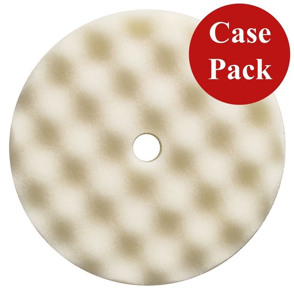 Presta White Foam Compounding Pad - *Case of 12* 890171CASE